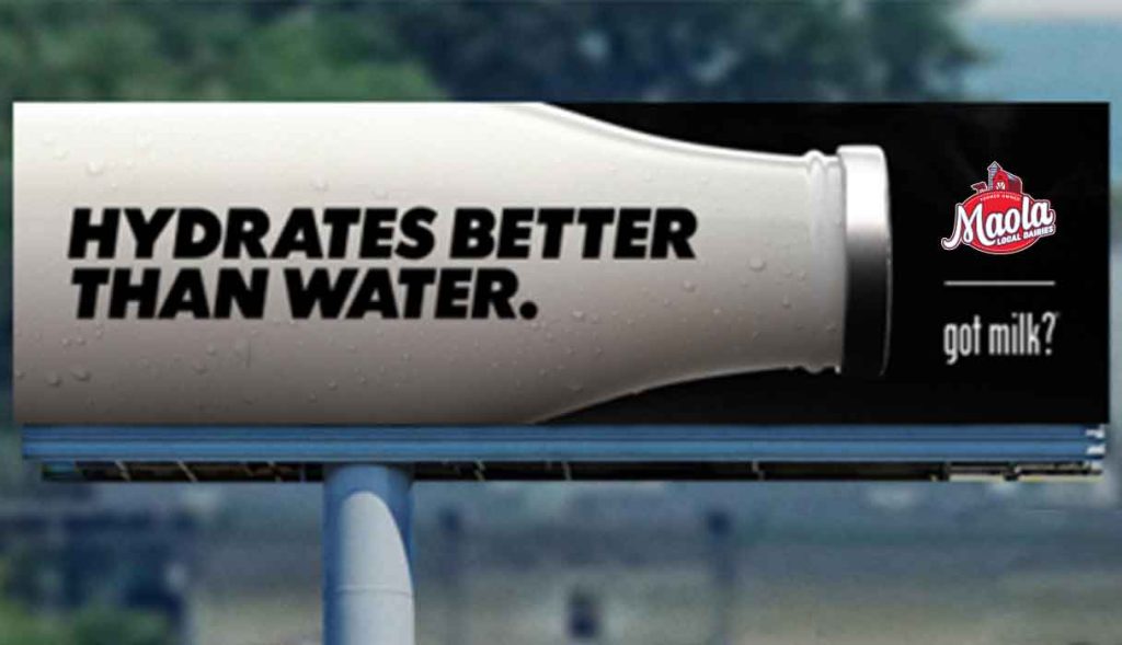A maola billboard